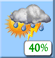 Saturday: A chance of showers and thunderstorms before 8am, then a chance of showers and thunderstorms. Partly sunny, with a high near 85. Chance of precipitation is 40%. Saturday: Chance Showers And Thunderstorms
